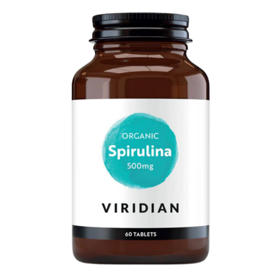 Viridian Spirulina 500mg Organic