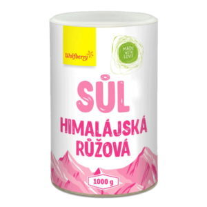 Wolfberry Himalájská sůl růžová jemná