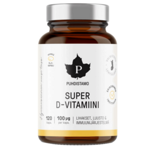 Puhdistamo Super Vitamin D 4000iu