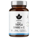 Puhdistamo Triple Zinc 15mg + Vitamin C