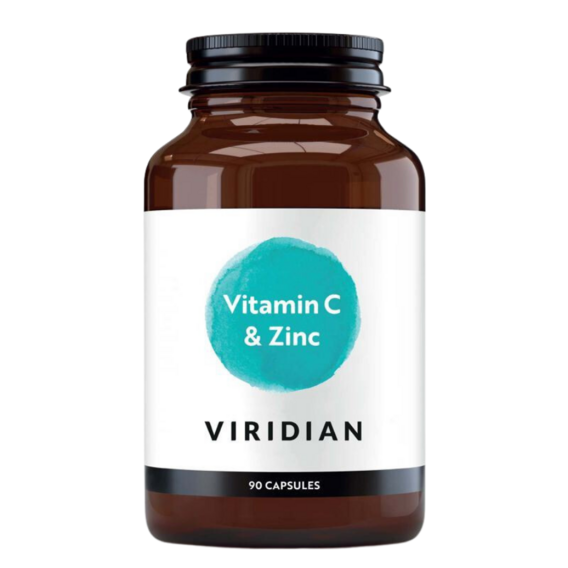 Viridian Vitamin C 500mg + Zinc