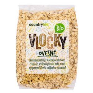 Country Life Vločky ovesné BIO