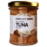 GymSupps Tuňák žlutoploutvý filety ve vlastní šťávě