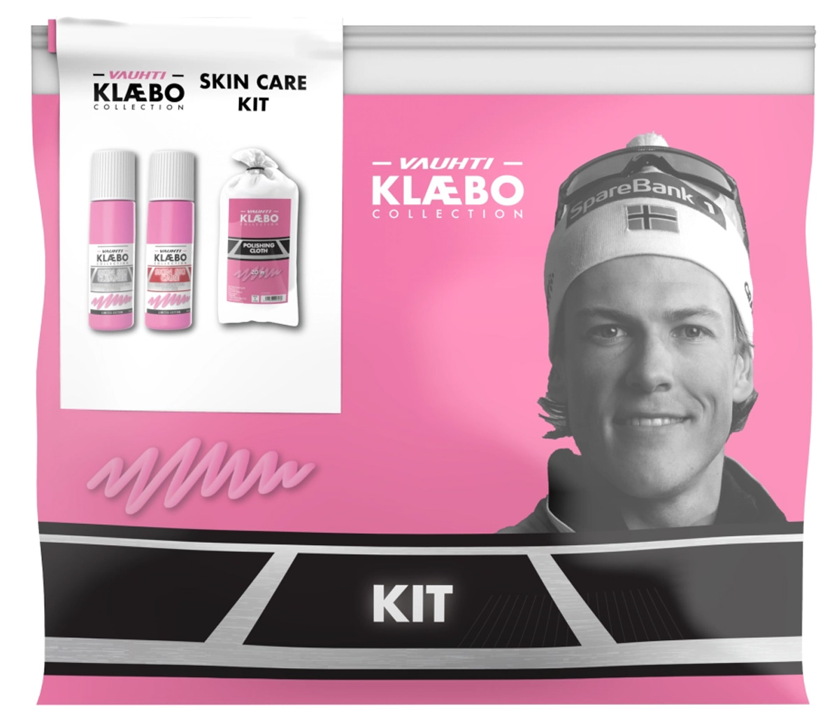 Vše pro ošetření SKIN pásů v jednom balení v designu Klaebo.