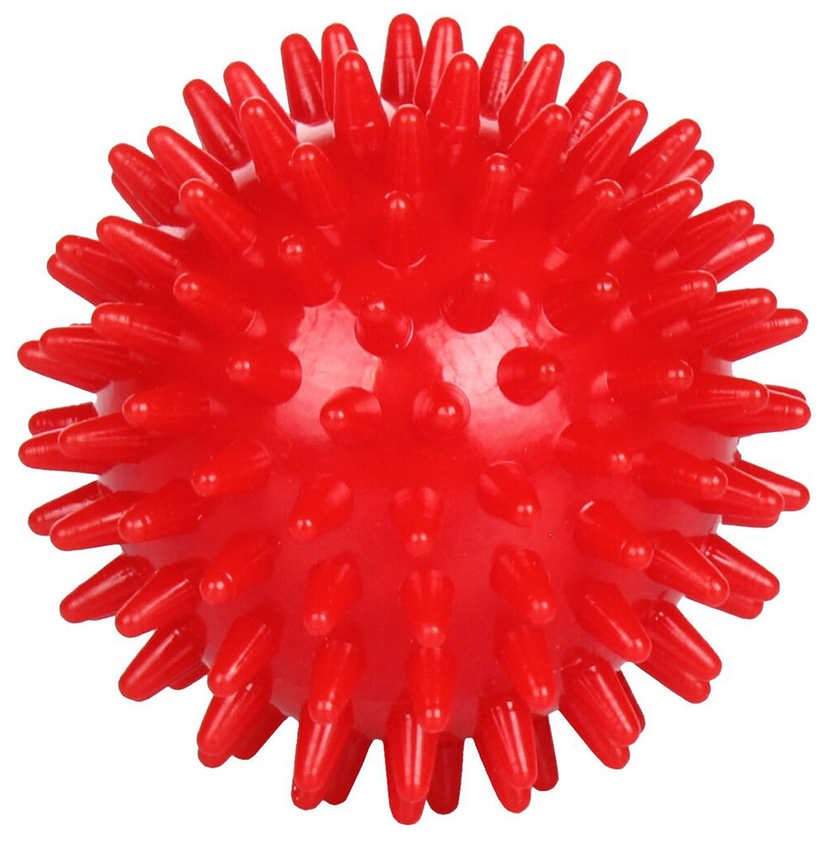 Masážní míček 7 cm soft červený