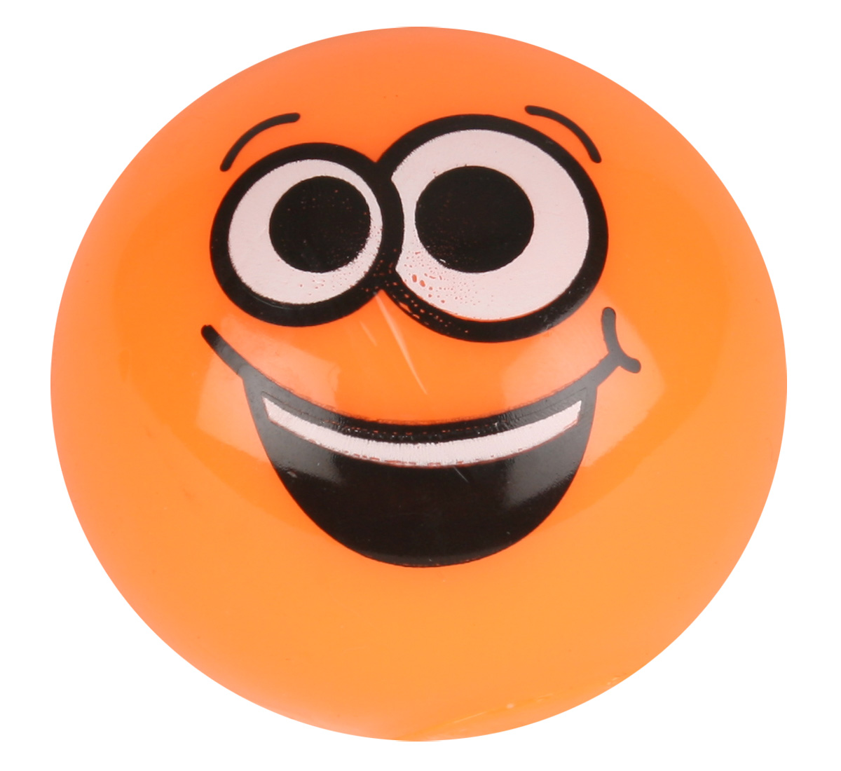 Emoji svítící skákací míček žlutý