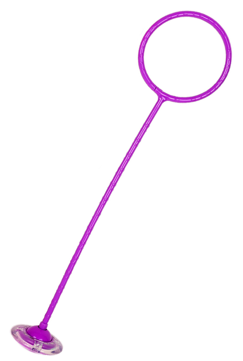 Svíticí Hula Hoop na nohu fialová