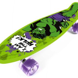 Pennyboard pro děti ve stylu Hulka.