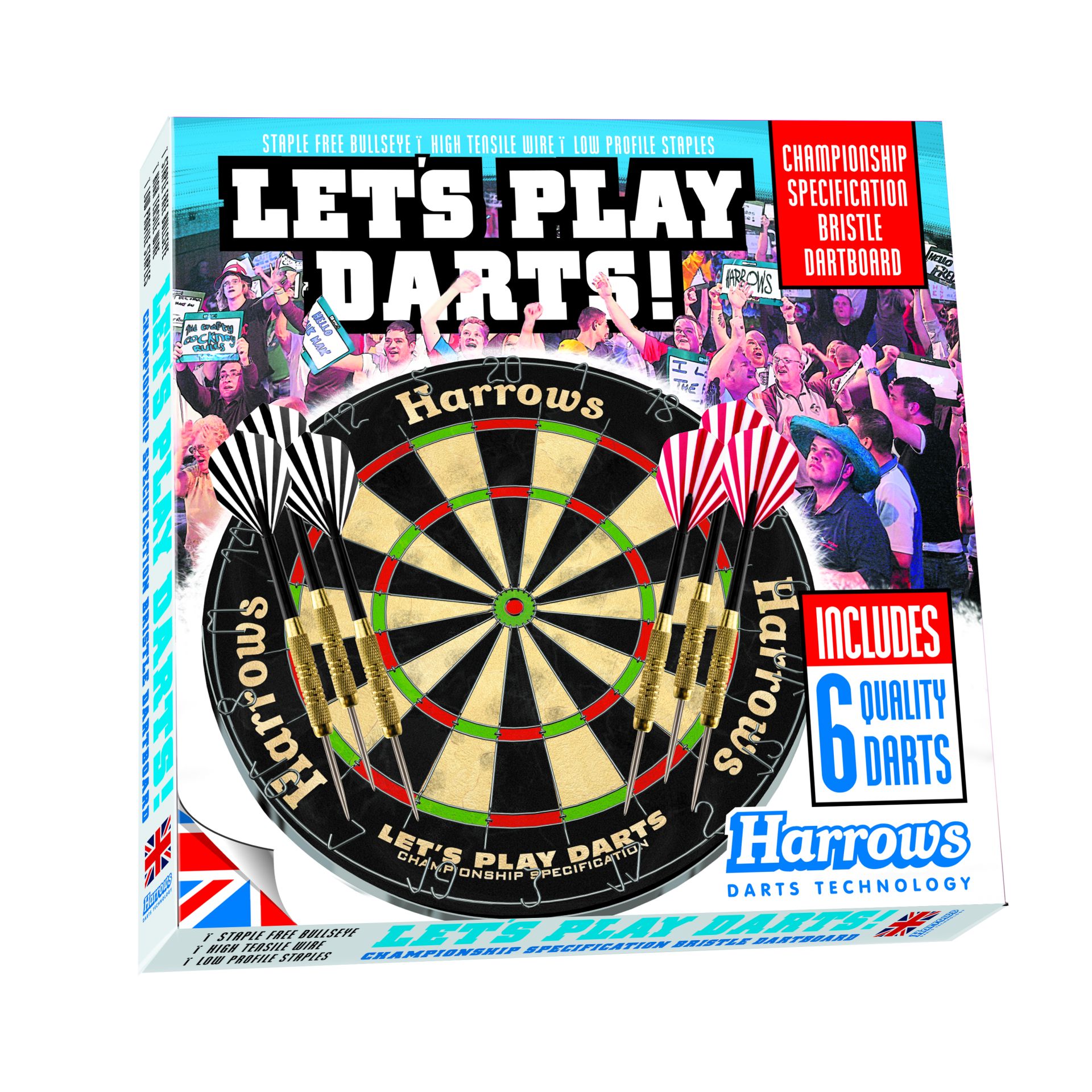 Harrows Sisalový terč Harrows Let’s Play Darts – Terč sis Lets Play Darts