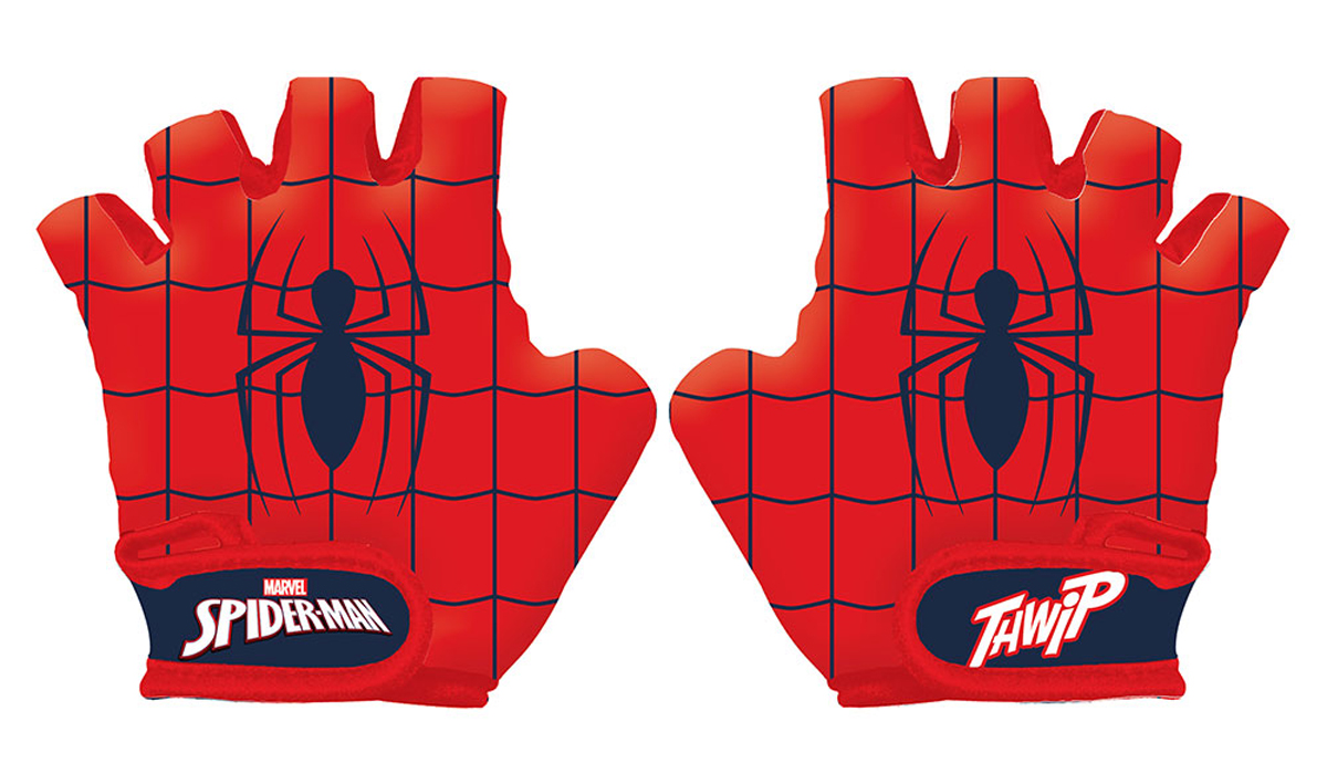 Cyklistické rukavice Spiderman