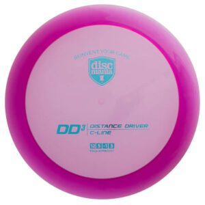 Transparentní rychlý discgolf drive disc 12 - 5 - -1 - 3