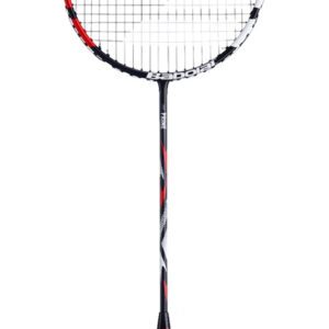 Karbonová badmintonová raketa se zvětšenou plochou.