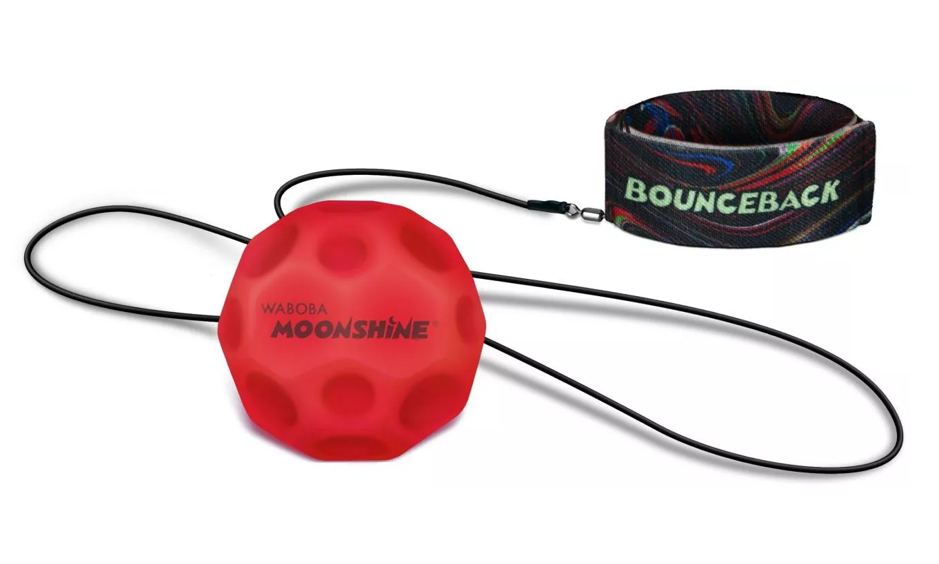 Waboba LED BOUNCEBACK Moonshine – červený