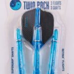 Harrows Násadky a letky Harrows Twin Pack aqua medium - Twin Pack aqua medium