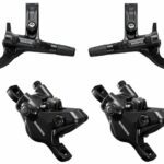 Shimano Brzda kotoučová Shimano Deore MT410 přední a zadní komplet bez kotoučů J-kit v krabičce, přestavbová sada hydraulických brzd - Brzda kotouč Shimano MT410
