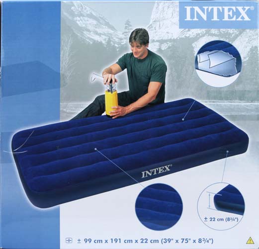 Nafukovací postel – matrace Intex Twin 99 x 191 cm