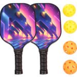 Sada pálek s míčky na hru Pickleball pro pokročilejší hráče.