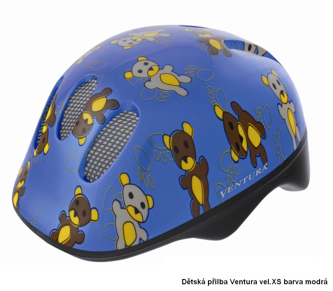 Ventura Dětská přilba VENTURA XS (48-52cm) - modra