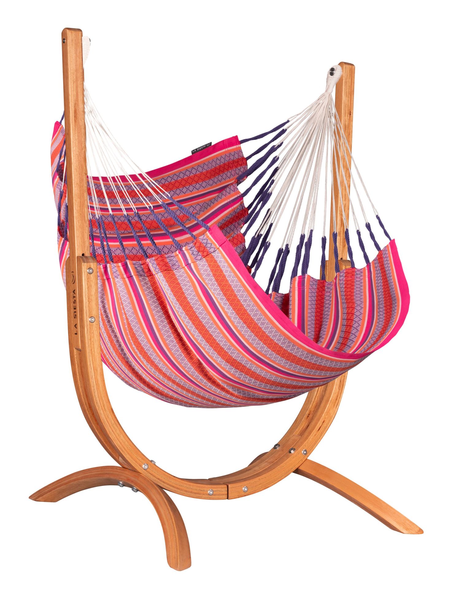 La Siesta Houpací sedačka se stojanem La Siesta Udine Organic Flamingo – Udine set Organic Flamingo