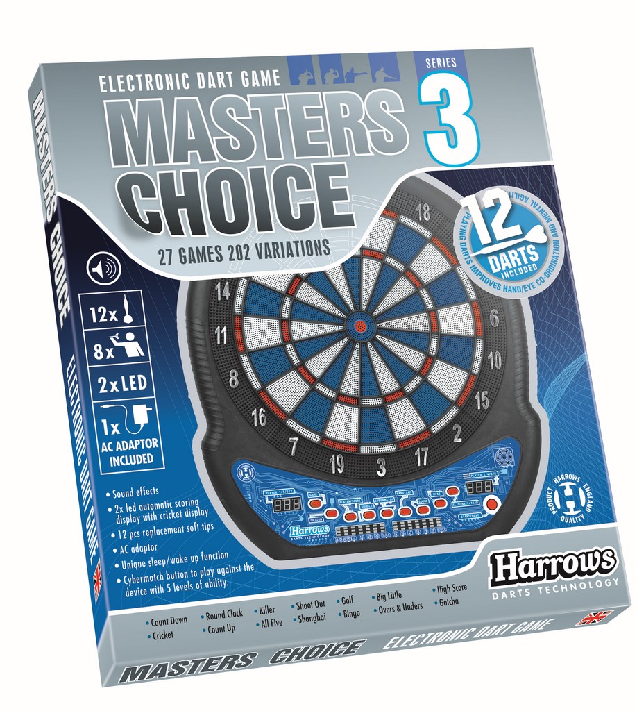 Harrows Elektronický terč Harrows Masters Choice Series 3 – Terč Masters Choice 3