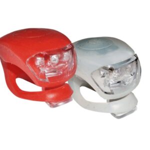 Blikačky MAX1 FROG 2LED sada bílá/červená 2ks P+Z - Blikačky MAX1 FROG 2LED sada