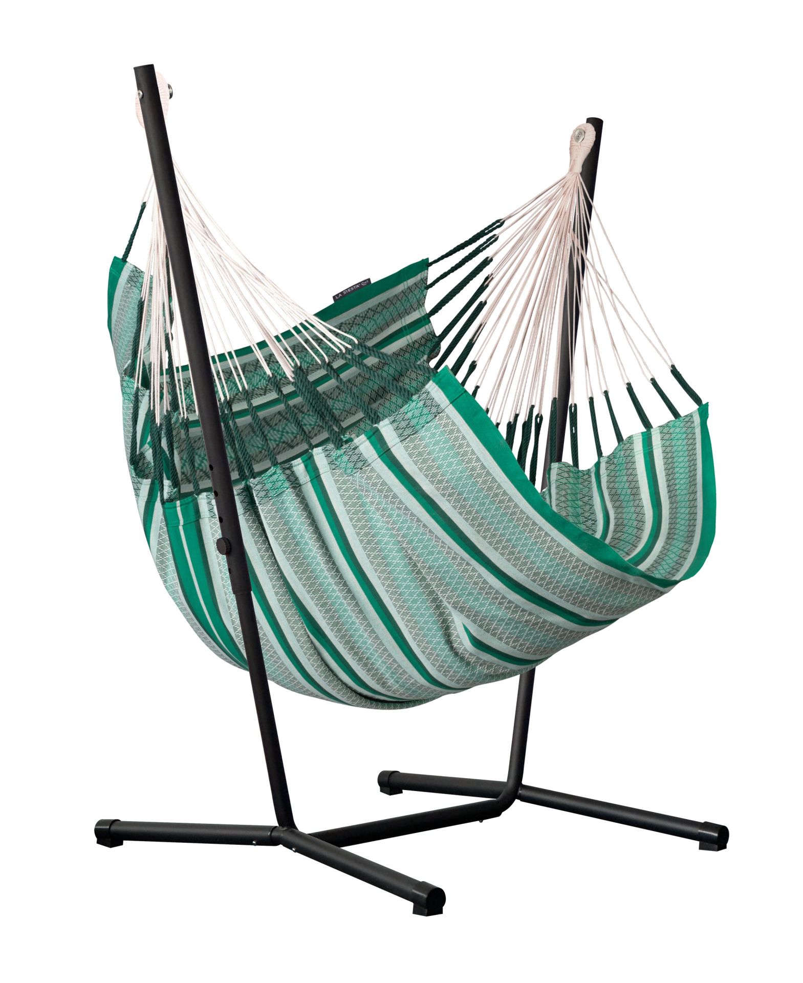 La Siesta Houpací sedačka se stojanem La Siesta Fiji set Organic Comfort Agave – Fiji set Organic Comf. Agave