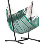 La Siesta Houpací sedačka se stojanem La Siesta Fiji set Organic Comfort Agave - Fiji set Organic Comf. Agave