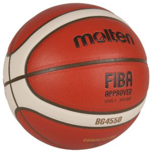 Basketbalový míč určený pro vrcholový sport.