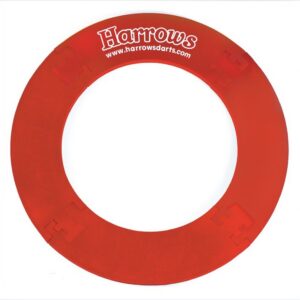 Harrows Ochrana zdi Harrows Dartboard Surround 4ks - red