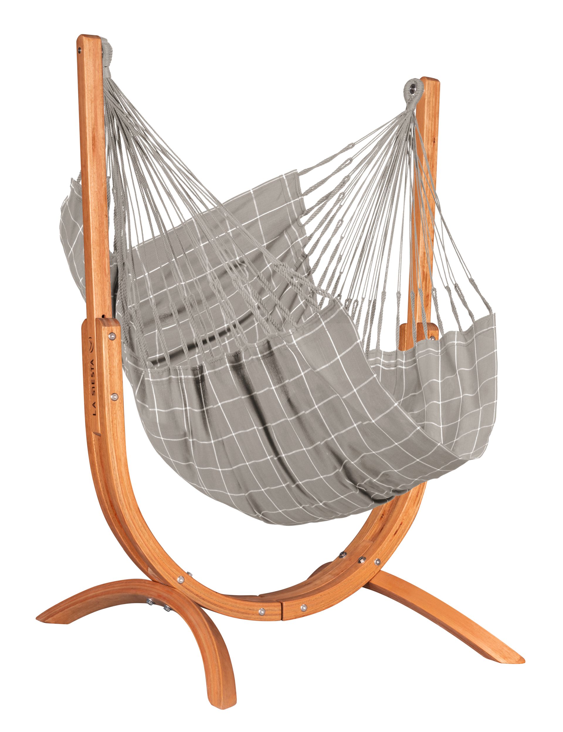 La Siesta Houpací sedačka se stojanem La Siesta Udine Outdoor Almond – Udine set Outdoor Almond