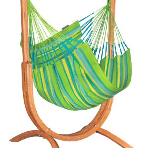 La Siesta Houpací sedačka se stojanem La Siesta Udine Outdoor Lime - Udine set Outdoor Lime