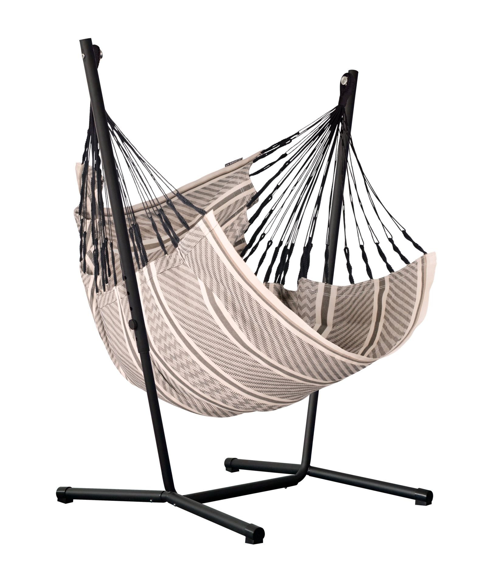 La Siesta Houpací sedačka se stojanem La Siesta Fiji set Organic Basic Zebra – Fiji set Organic Basic Zebra
