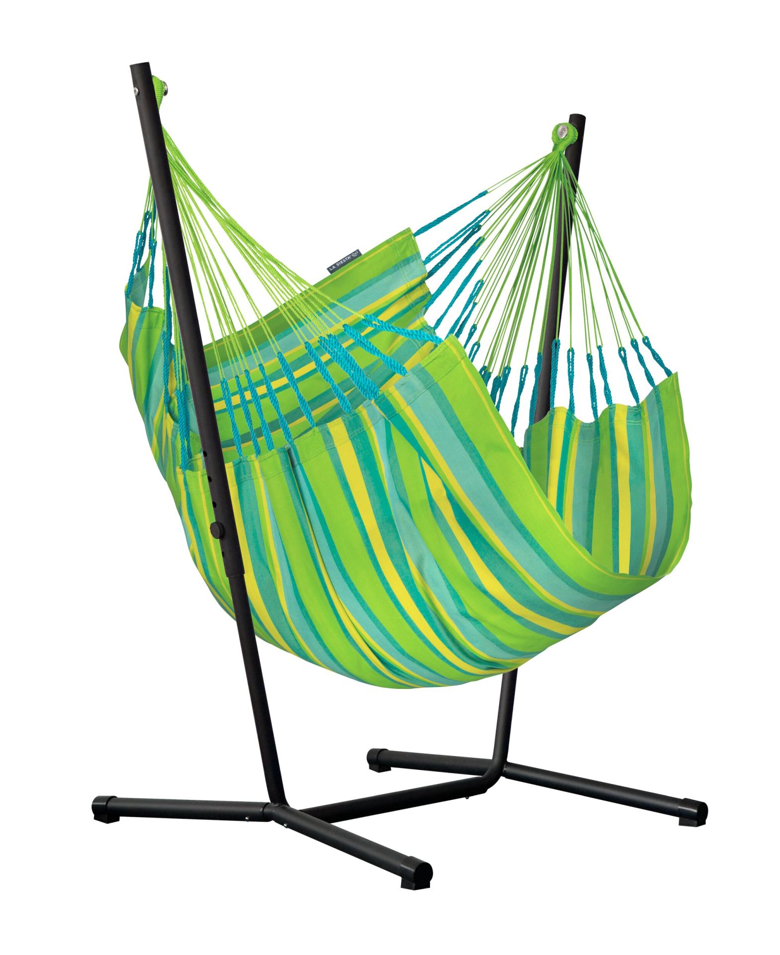 La Siesta Houpací sedačka se stojanem La Siesta Fiji set Outdoor Comfort Lime – Fiji set Outdoor Comf. Lime