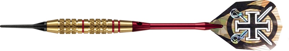 Harrows Šipky Harrows Corsair soft 16g - K2red