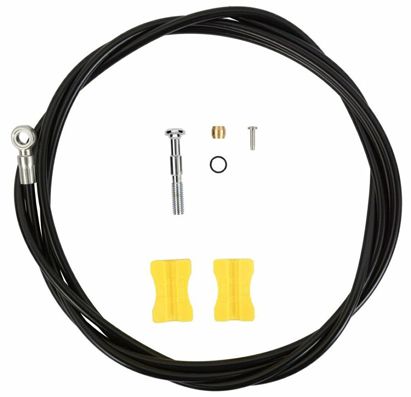 Shimano Hydraulická hadička Shimano SM-BH90 černá s přírubou, metráž (cena za 1 cm) – Hydraulická hadička Shimano