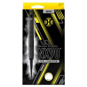 Harrows Šipky Harrows NX90 Black Edition 90 % soft 18g - NX90 Black Edition 90 soft 18g