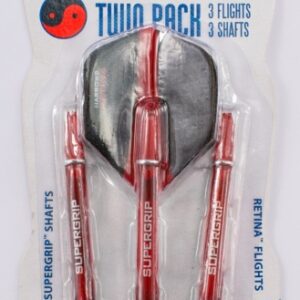 Harrows Násadky a letky Harrows Twin Pack red medium - Twin Pack red medium