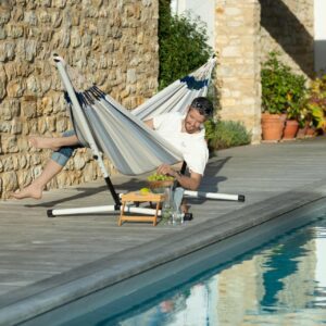 La Siesta Stojan na houpací síť La Siesta Nautico do 200 kg - 19coolgrey
