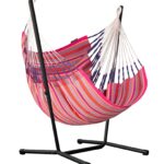 La Siesta Houpací sedačka se stojanem La Siesta Fiji set Organic Comfort Flamingo - Fiji set Organic Comf. Flaming