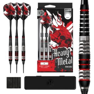 Harrows Šipky Harrows Heavy Metal soft 18g - Heavy Metal soft 18g