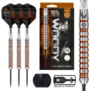 Harrows Šipky Harrows Luke Woodhouse 90% series 2 Quick Point steel 21g - Luke Woodh. s2 QP steel 21g